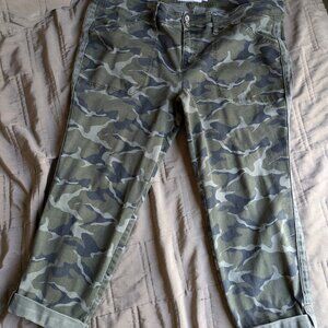 Torrid camo jeans